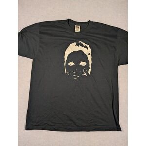 Fruit of the Loom T Shirt Mens XL Black Vintage Harvey Milk Graphic Excellent